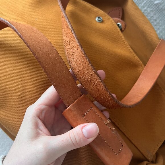 Filson Small Rugged Twill Duffle Bag — Chessie Tan - Picture 7 of 13